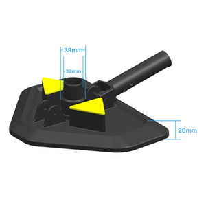 Tête de nettoyeur de <span class=keywords><strong>piscine</strong></span> avec brosses et poignée à clip pour le nettoyage des piscines, fabriquée par un fabricant spécialisé dans les équipements de natation. - Product Image 6