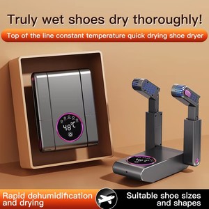 Sèche-chaussures portable avec écran numérique, stérilisation antibactérienne, désodorisation, séchage rapide, design pliable, 220 V - Product Image 3