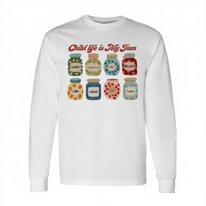 T-shirt à manches longues pour stagiaire spécialisé en protection de l'enfance, destiné aux futurs diplômés de CLS, pour usage promotionnel - Product Image 2