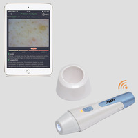 Detector de Piel Inalámbrico Inteligente con IA para Teléfonos Inteligentes y Tabletas, Probador Facial WiFi para Diagnósticos Avanzados de la Piel