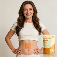 Nouveau Patch Transdermique Climatique Coloré au Vitamine D3 pour Femmes en Ménopause – Améliore la Qualité du Sommeil et Soulage la Douleur
