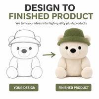 Ours en peluche blanc personnalisé, directement de l'usine, en coton PP, tissu super doux, pour anniversaire, anti-stress, OEM/ODM pour marques en marque blanche