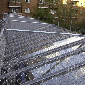 Hebilla de tarjeta de <span class=keywords><strong>red</strong></span> de malla de cuerda tejida de acero inoxidable 304 resistente a la corrosión para protección de cables cubierta de alcantarilla de <span class=keywords><strong>red</strong></span> anticaída - Product Image 3