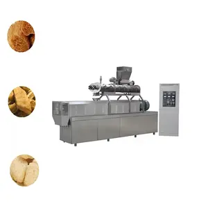 Máquina profissional de processamento de produtos de feijão TVP TSP Máquina de pedaços de proteína de soja