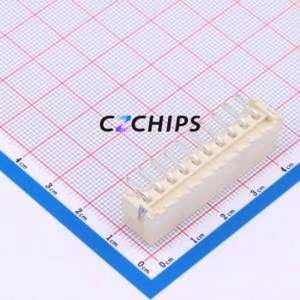 HCZZ0596-10 Wire-to-Board Pin Header SMD,P=3.96mm Connector 1x10P 3.96mm Vertical Mount VH - Product Image 2