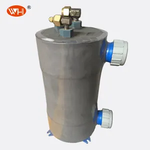 ¿La mejor calidad de la acuicultura automática del calentador de agua de enfriador con bobina de acero inoxidable Intercambiador de Calor fábrica bobina evaporador