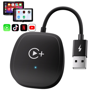 Không dây Carplay Netflix Youtube Video Adapter Apple Carplay <span class=keywords><strong>Android</strong></span> Auto Dongle có dây để không dây <span class=keywords><strong>Android</strong></span> Auto Carplay - Product Image 1