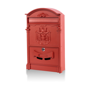aluminum casting mailbox post box mailbox metal wall mounted mailboxes residential parcel letter box