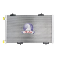 Condenseur AC de voiture 55AC007 de fournisseur supérieur pour PEUGEOT Ely/C3-XR/301/2008 1.6 pièces d'auto d'OEM 9809645680