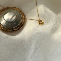 Collier Bowei petit et rond pour femme, inspiré des créateurs, luxe de niche et léger
