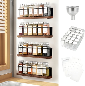Support <span class=keywords><strong>de</strong></span> Rangement Magnétique Multifonctionnel Moderne pour Réfrigérateur – Étagère Latérale pour Épices, Ustensiles <span class=keywords><strong>de</strong></span> Cuisine et <span class=keywords><strong>Vaisselle</strong></span> en Métal - Product Image 1