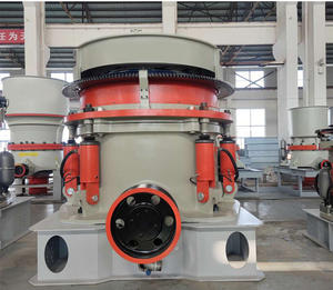 เครื่องบดหินคุณภาพสูง 100 ตันต่อชั่วโมง แบบกรวย HP100 พร้อมระบบไฮดรอลิกหลายกระบอกสูบ และเครื่องบดหินแบบกรวย Pe 600X900 - Product Image 2