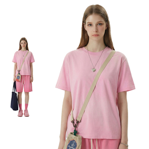เสื้อยืดโอเวอร์ไซส์สไตล์สตรีทแวร์ ยูนิเซ็กส์ ผ้าคอตตอน 100% หนานุ่ม ลุควินเทจ ซักฟอก ทรงหลวม  รับสกรีนโลโก้ ลายกราฟิก เสื้อยืดฟอกสี  สำหรับผู้ชาย - Product Image 3