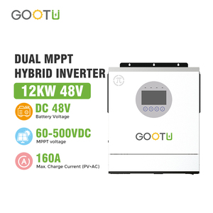 GOOTU Inverter Solare Ibrido all'Ingrosso 6.5Kw 12Kw Onda Sinusoidale Pura <span class=keywords><strong>MPPT</strong></span> 27A AC Doppia Uscita Monofase 48V per Casa - Product Image 3