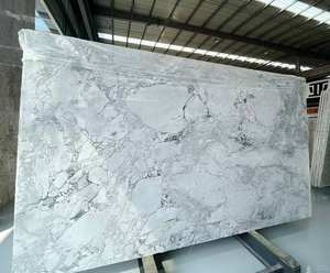 Vente chaude Calacatta Gris Marbre Dalle Pierre Naturelle pour Revêtement de Mur Cuisine Comptoir Salle De Bains Vanité Top - Product Image 6