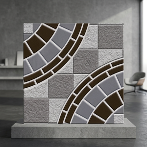 Dernières Nouveautés : Carreaux de Sol en Céramique Porcelaine Émaillée Effet Marbre Numérique 40x40cm pour Salon et Salle de Bain - Product Image 4
