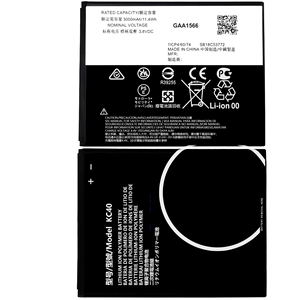 Batería <span class=keywords><strong>de</strong></span> Alta Calidad para Teléfono Celular <span class=keywords><strong>Moto</strong></span> <span class=keywords><strong>E6</strong></span> Plus HAE3231, 3000mAh Li-Ion KC40, Repuesto en Existencia - Product Image 1