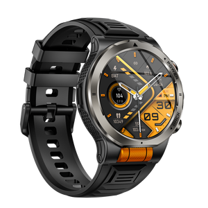 Montre connectée d'extérieur, autonomie de la batterie de 25 à 35 jours, étanche 3ATM, écran tactile AMOLED, tracker de fitness, fréquence cardiaque, oxygène sanguin, <span class=keywords><strong>Android</strong></span> - Product Image 4