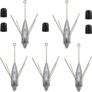 Pesi da pesca con piombino Sputnik per la pesca in acqua salata, avventure in spiaggia, Surf Casting Spider piombini fatti <span class=keywords><strong>di</strong></span> piombo - Product Image 4
