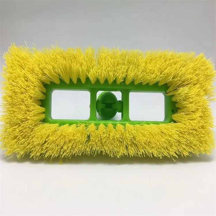 Fornitura di fabbrica di plastica lucidatrice per pavimenti spazzola pulizia spazzola per pulizia scopa testa