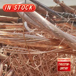 Bright Copper Bare Electrical Wire Cable Wire Bare Cable Bulk Whale Purity In Stock