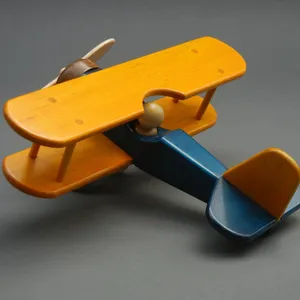 Novo estilo Madeira Artesanato Construção Modelo Kit Aeronaves Diversão Educacional DIY Brinquedo De Madeira Montar Modelo Inacabado Craft Hobby para Bui