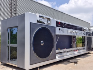 <span class=keywords><strong>Maison</strong></span> mobile en acier de grande taille avec cuisine complète, alimentation solaire, écologique et garantie - Product Image 6