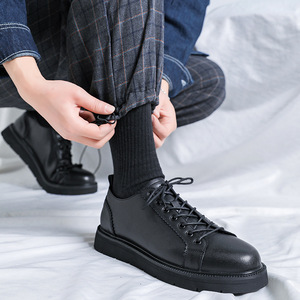 Chaussures de sport décontractées pour la course et la marche, nouvelle collection, rehaussées, à lacets, pour homme, été/hiver, semelle EVA antidérapante - Product Image 2