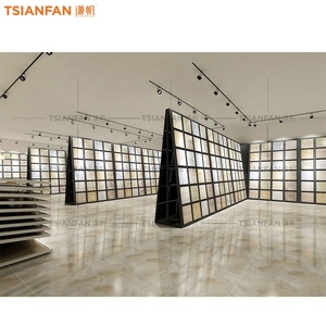 QuartzHavenUltra Slab <strong>Frame</strong> Display Case Retail <strong>Grid</strong> Shelving Trade Show - Product Image 3