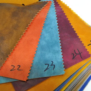 Sáng bóng hai tông màu tổng hợp PU da chất lượng cao mô hình dập nổi chống nấm mốc đồ nội thất trang trí bóng đá may mặc ghế Túi - Product Image 3