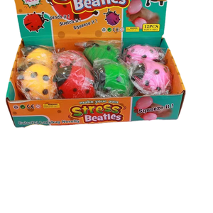 Jouets à presser BC TPR, animaux mous, coccinelle, balle anti-stress, jouet fantaisie pour les enfants de 14 ans et plus - Product Image 1