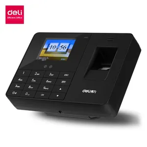 Deli 3763 Máy chấm công sinh trắc học mặt và nhận dạng vân tay máy chấm công nhân viên - Product Image 3