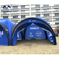Tente gonflable personnalisée pour événements extérieurs, chapiteau gonflable pour rallye, auvent gonflable pour sport automobile, gazebo gonflable, dôme publicitaire gonflable