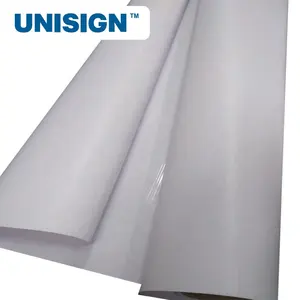 PVC advertising materials Eco solvent/Solvent/UV printable Laminated Frontlit PVC Flex Banner Laminated Frontlit Banner