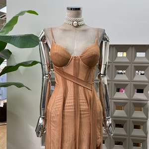 <span class=keywords><strong>Robe</strong></span> d'été à bretelles Slim Fit avec col en V fendu pour la soirée dansante <span class=keywords><strong>Robe</strong></span> rétro - Product Image 6