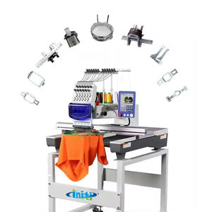 Mesin Bordir Komputer Satu Kepala 12 Jarum/15 Jarum untuk Topi dan Kaos - Product Image 1