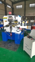 Máquina de Doblado de Ganchos para Botellas de Infusión Totalmente Automática KENI con PLC, Equipo de Conformado CNC para Ganchos de Goteo Médico