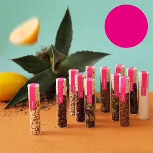 Kit d'infusion d'<span class=keywords><strong>alcool</strong></span> FAITES VOTRE TEQUILA avec pistolet à saveur de tequila DIY <span class=keywords><strong>Coffret</strong></span> <span class=keywords><strong>cadeau</strong></span> <span class=keywords><strong>original</strong></span> 12 mélanges de copeaux de bois Botanicals dans des tubes en verre - Product Image 2