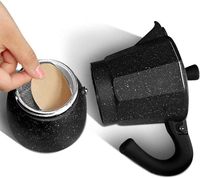 Filtres à café jetables ronds de 60 mm, 100 pièces, compatibles avec les cafetières Aeropress