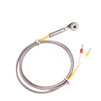 Sonde de température PT1000 RTD étanche, thermocouple PT100 industriel en acier inoxydable, capteur de température