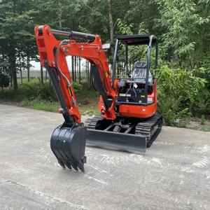 Mini máquina excavadora de 3,5 toneladas excavadora de orugas china para granja de motores Kubota usada envío gratis EPA Euro 5 Motor de núcleo 1 año - Product Image 2