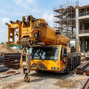 เครนมือสอง2008ปีเครนเคลื่อนที่แบบ AC250จากเยอรมนี Demag Terex 0086 18117060100 - Product Image 3