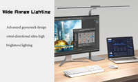 Lampe de bureau LED électrique moderne et simple, flexible, avec port de charge USB, minuterie réglable, télécommande sans fil pour l'étude, la lecture, la salle de séjour