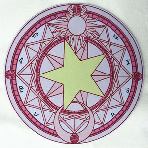 แผ่นรองเมาส์ลายการ์ตูนอนิเมะการ์ดแคปเตอร์ซากุระ คิโนโมโตะ คลอว์ สำหรับคอสเพลย์ - Product Image 1