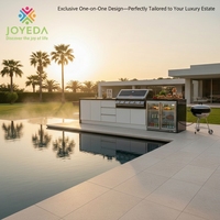 JOYEDA Units - Portes sur mesure en Australie - Petit ensemble de barbecue en acier inoxydable 316 pour la vente en gros - Appareils de cuisine extérieure modernes