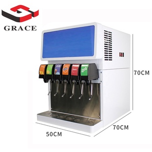 Commercial Automatic <strong>4</strong> <strong>Flavor</strong> Pepsi Cola <strong>Soda</strong> <strong>Fountain</strong> Premium Drink Dispenser <strong>Machine</strong> - Product Image 3