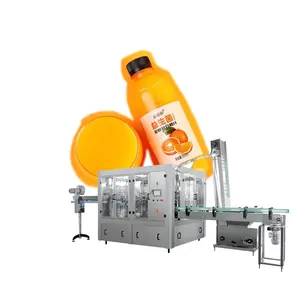 De jugo/máquina de llenado de líquido automático/planta embotelladora de agua