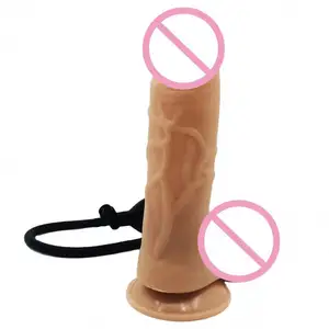 TPE Penis Sexspielzeug Aufblasbarer Dildo für Frauen Realistische Dildos Weiblicher Mastur bator Sextoys Lieferant Großhandel