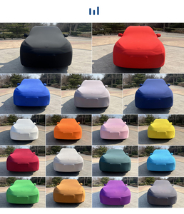 Copertura Auto Super Morbida, Elastica e Traspirante, Personalizzabile, Lavabile, Universale, Pieghevole, per Parcheggio <span class=keywords><strong>Interno</strong></span>, Protezione per Auto - Product Image 2