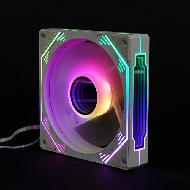 Infinity Mirror 120mm ARGB Cooling Computer Gaming PC Case Fan Silent Cooler FAN